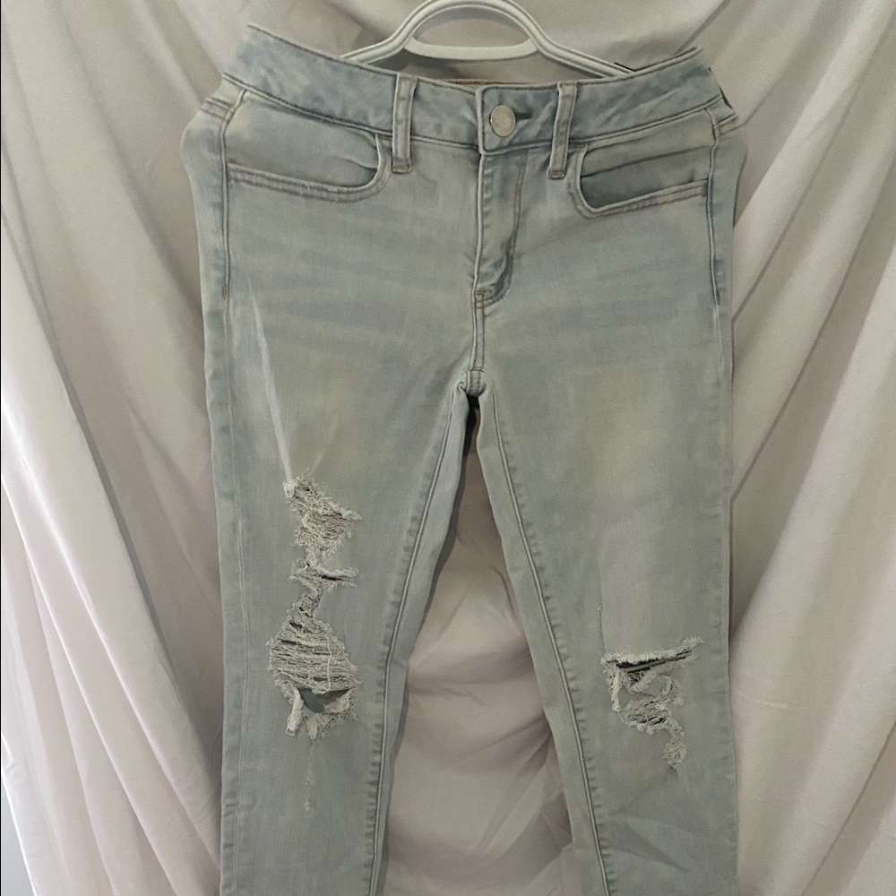 American Eagle Distressed Skinny Jeans